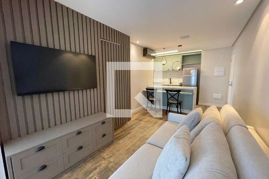 Sala de apartamento para alugar com 1 quarto, 68m² em Butantã, São Paulo