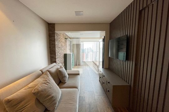 Sala de apartamento para alugar com 1 quarto, 68m² em Butantã, São Paulo