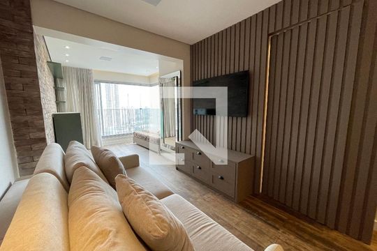 Sala de apartamento para alugar com 1 quarto, 68m² em Butantã, São Paulo