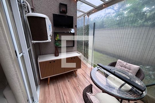 Varanda de apartamento à venda com 2 quartos, 58m² em Vargem Grande, Rio de Janeiro