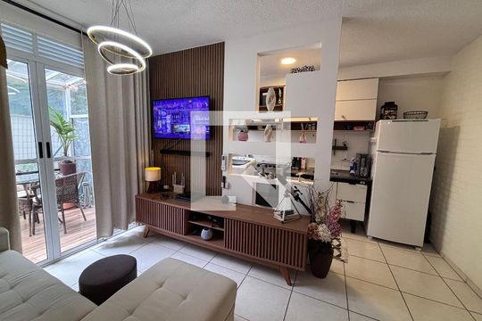 Sala de apartamento à venda com 2 quartos, 58m² em Vargem Grande, Rio de Janeiro