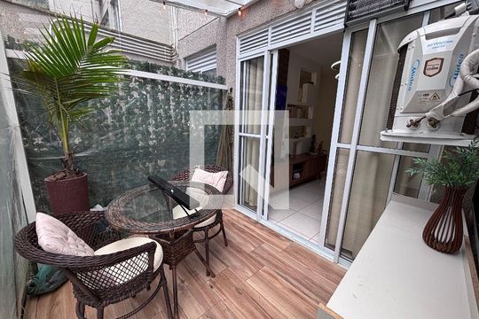 Varanda de apartamento à venda com 2 quartos, 58m² em Vargem Grande, Rio de Janeiro