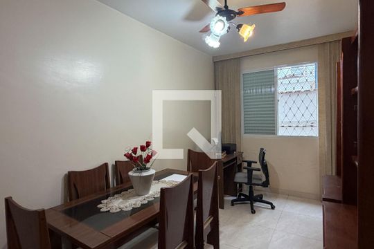 Sala de apartamento para alugar com 3 quartos, 90m² em Boqueirão, Santos