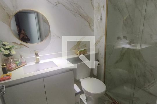 Banheiro de apartamento à venda com 3 quartos, 88m² em Vila Matilde, São Paulo