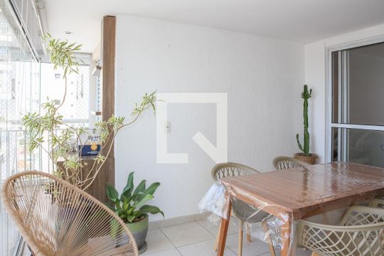 Varanda Gourmet de apartamento à venda com 2 quartos, 96m² em Bom Retiro, São Paulo