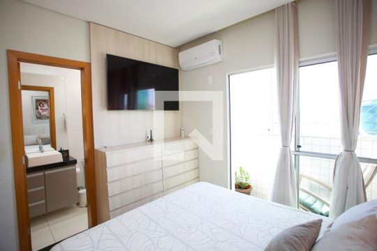 Quarto Suíte de apartamento à venda com 3 quartos, 90m² em Jardim Industrial, Contagem