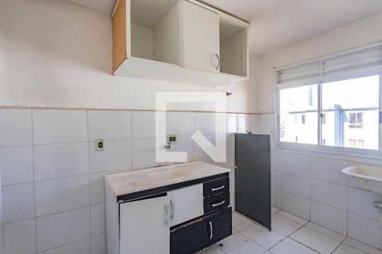Cozinha  de apartamento à venda com 2 quartos, 45m² em Casa Grande, Diadema