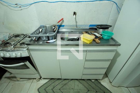 Sala/Cozinha de casa para alugar com 1 quarto, 60m² em Parque Esmeralda, Sorocaba