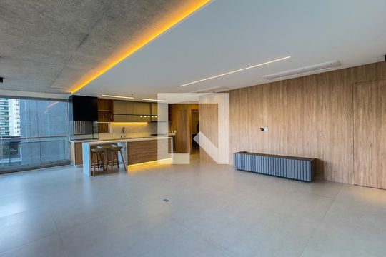 Sala de apartamento para alugar com 3 quartos, 167m² em Jardim das Acacias, São Paulo