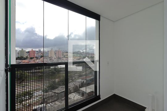 Varanda da Sala de apartamento para alugar com 2 quartos, 44m² em Parque Oratório, Santo André
