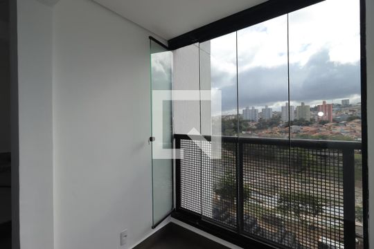 Varanda da Sala de apartamento para alugar com 2 quartos, 44m² em Parque Oratório, Santo André