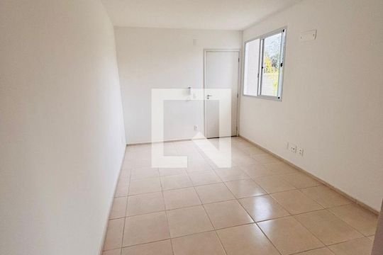 Sala/cozinha de apartamento para alugar com 2 quartos, 45m² em Campo Grande, Rio de Janeiro