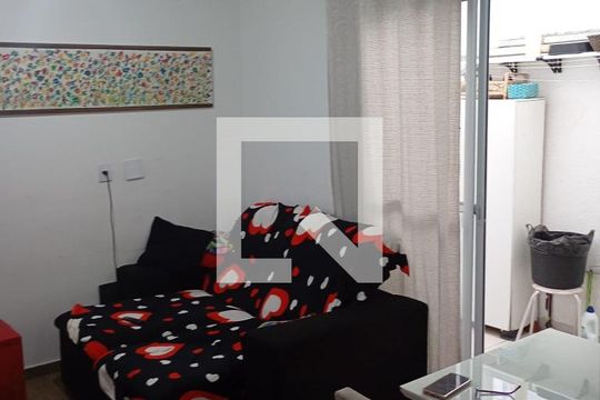 Sala de apartamento para alugar com 2 quartos, 62m² em Vila Bocaina, Mauá