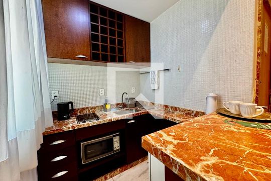 Apartamento à venda com 1 quarto, 32m² em Vila da Serra, Nova Lima