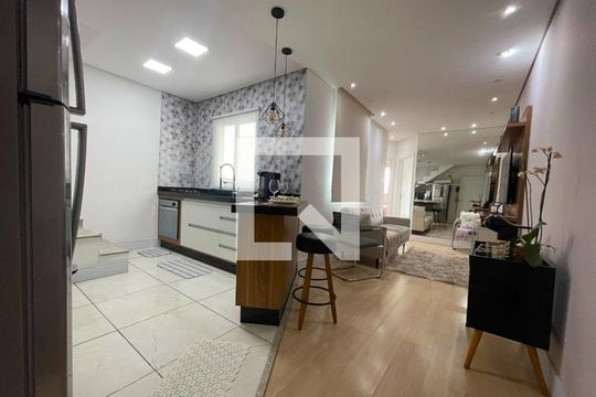 Cozinha de apartamento à venda com 2 quartos, 110m² em Jardim do Estádio, Santo André