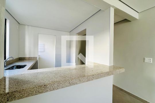 Bancada da Cozinha de apartamento à venda com 2 quartos, 60m² em Anchieta, Belo Horizonte