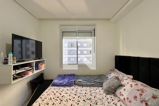 Quarto 1 de apartamento para alugar com 2 quartos, 35m² em Santo Amaro, São Paulo