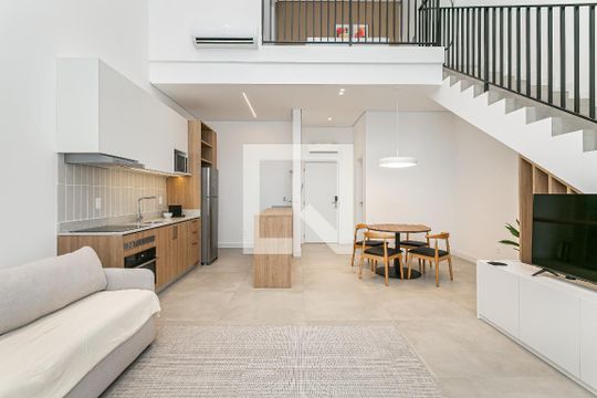 Apartamento para alugar com 1 quarto, 64m² em Saco Grande, Florianópolis