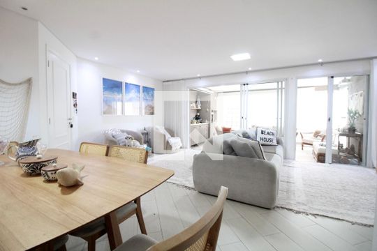 Sala  de apartamento à venda com 3 quartos, 124m² em Mooca, São Paulo