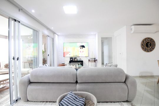 Sala de apartamento à venda com 3 quartos, 124m² em Mooca, São Paulo