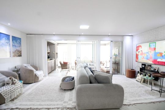 Sala de apartamento à venda com 3 quartos, 124m² em Mooca, São Paulo