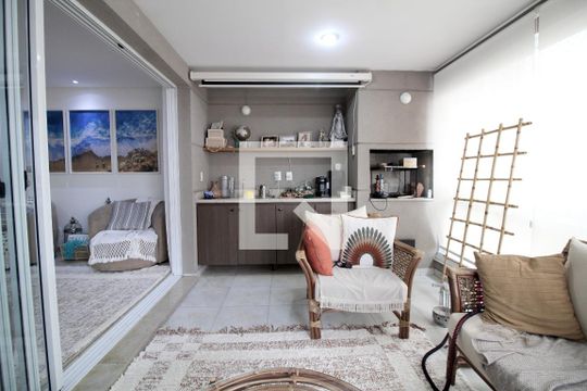 Varanda  de apartamento à venda com 3 quartos, 124m² em Mooca, São Paulo