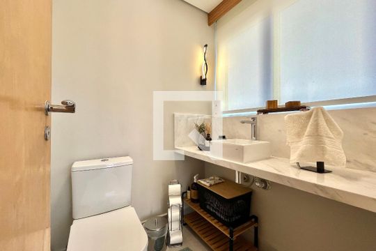Lavabo de apartamento à venda com 2 quartos, 116m² em Jardim Prudência, São Paulo