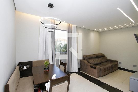 Sala de apartamento à venda com 3 quartos, 97m² em Estoril, Belo Horizonte