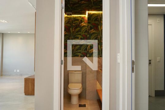 Lavabo da Sala de apartamento para alugar com 2 quartos, 141m² em Serra, Belo Horizonte
