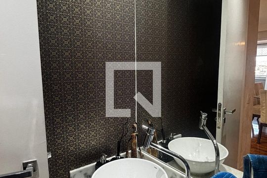Lavabo de apartamento à venda com 3 quartos, 114m² em Centro, Santo André