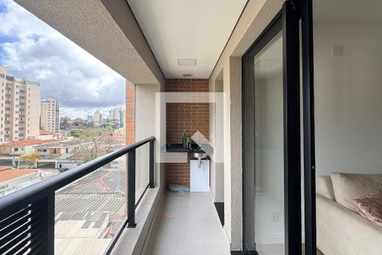 Sacada  de apartamento à venda com 2 quartos, 52m² em Jardim do Mar, São Bernardo do Campo