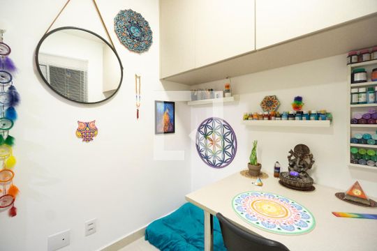 Quarto 01 de apartamento à venda com 2 quartos, 38m² em Chácara Califórnia, São Paulo