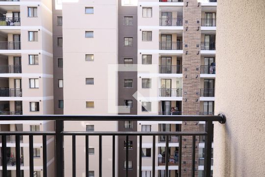 Varanda da Sala de apartamento para alugar com 2 quartos, 39m² em Usina Piratininga, São Paulo