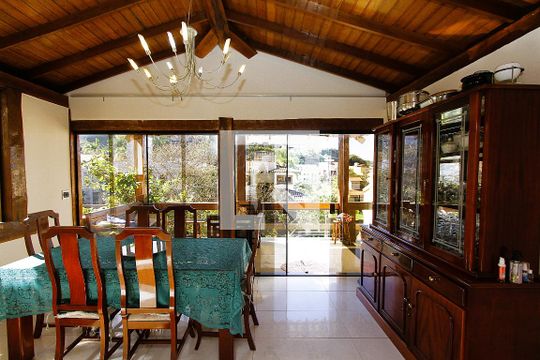 Sala de Jantar de casa à venda com 6 quartos, 400m² em São Bento, Belo Horizonte