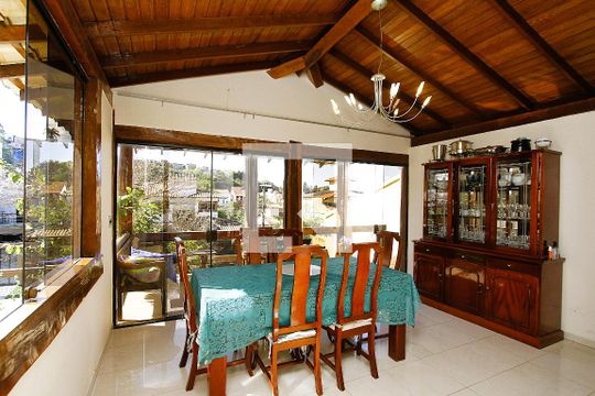 Sala de Jantar de casa à venda com 6 quartos, 400m² em São Bento, Belo Horizonte