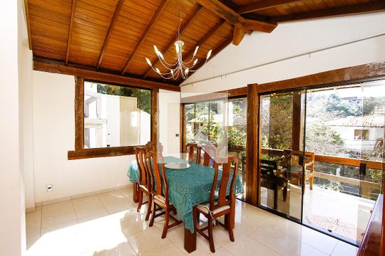 Sala de Jantar de casa à venda com 6 quartos, 400m² em São Bento, Belo Horizonte