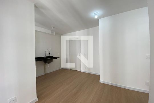 Sala - cozinha de apartamento à venda com 2 quartos, 37m² em Jaguaré, São Paulo