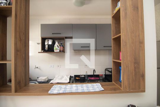 Cozinha - Armários / Área de Serviço de casa à venda com 1 quarto, 27m² em Vila Nova Carolina, São Paulo