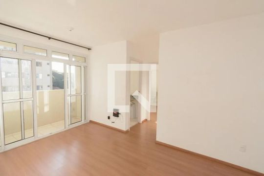 Sala/cozinha de apartamento à venda com 2 quartos, 64m² em Jardim Riacho das Pedras, Contagem