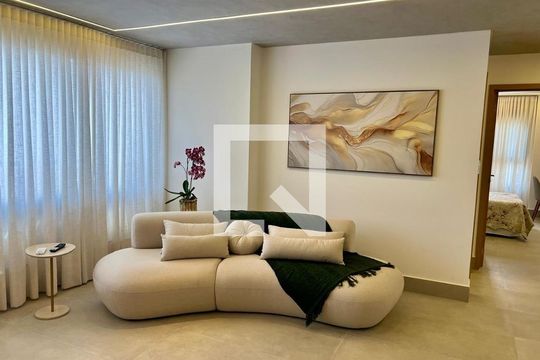 Sala de apartamento à venda com 3 quartos, 97m² em Setor Bueno, Goiânia