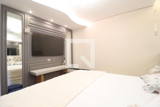 Quarto 1 - Suíte de apartamento para alugar com 3 quartos, 96m² em Osvaldo Rezende, Uberlândia