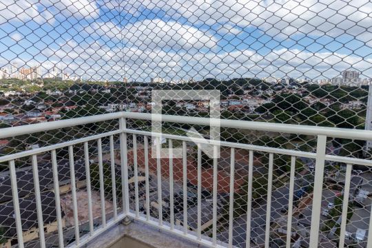 Varanda da Sala de apartamento para alugar com 2 quartos, 62m² em Vila Anastácio, São Paulo