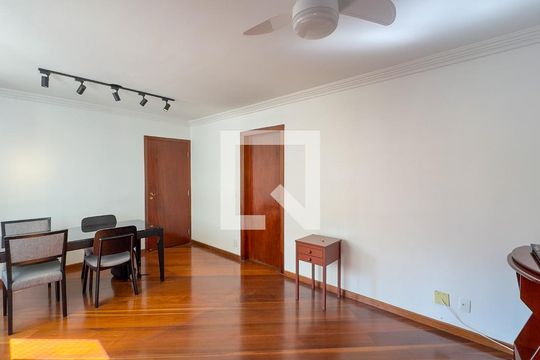Sala de apartamento à venda com 3 quartos, 96m² em Cidade Monções, São Paulo