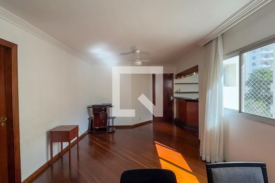 Sala de apartamento à venda com 3 quartos, 96m² em Cidade Monções, São Paulo