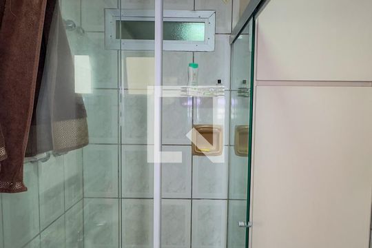 Banheiro da Suíte de apartamento à venda com 3 quartos, 96m² em Cidade Monções, São Paulo