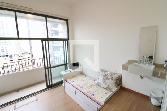 Studio de kitnet/studio para alugar com 1 quarto, 22m² em Jardim das Acacias, São Paulo