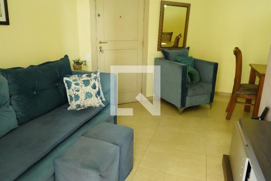 Sala de apartamento à venda com 2 quartos, 55m² em Chácara Califórnia, São Paulo