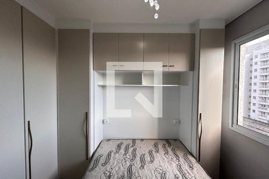 Quarto 1 de apartamento para alugar com 2 quartos, 36m² em Pedreira, São Paulo