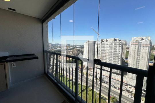 Varanda da Sala de apartamento para alugar com 2 quartos, 48m² em Nova Aldeinha, Barueri