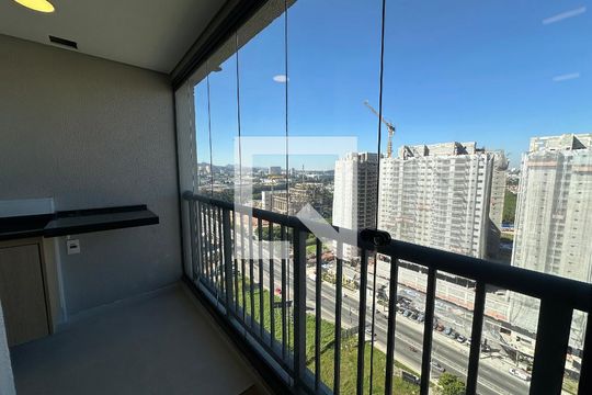 Varanda da Sala de apartamento para alugar com 2 quartos, 48m² em Nova Aldeinha, Barueri